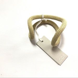 COS Women Bracelet Size XS Beige Tan Jewelry